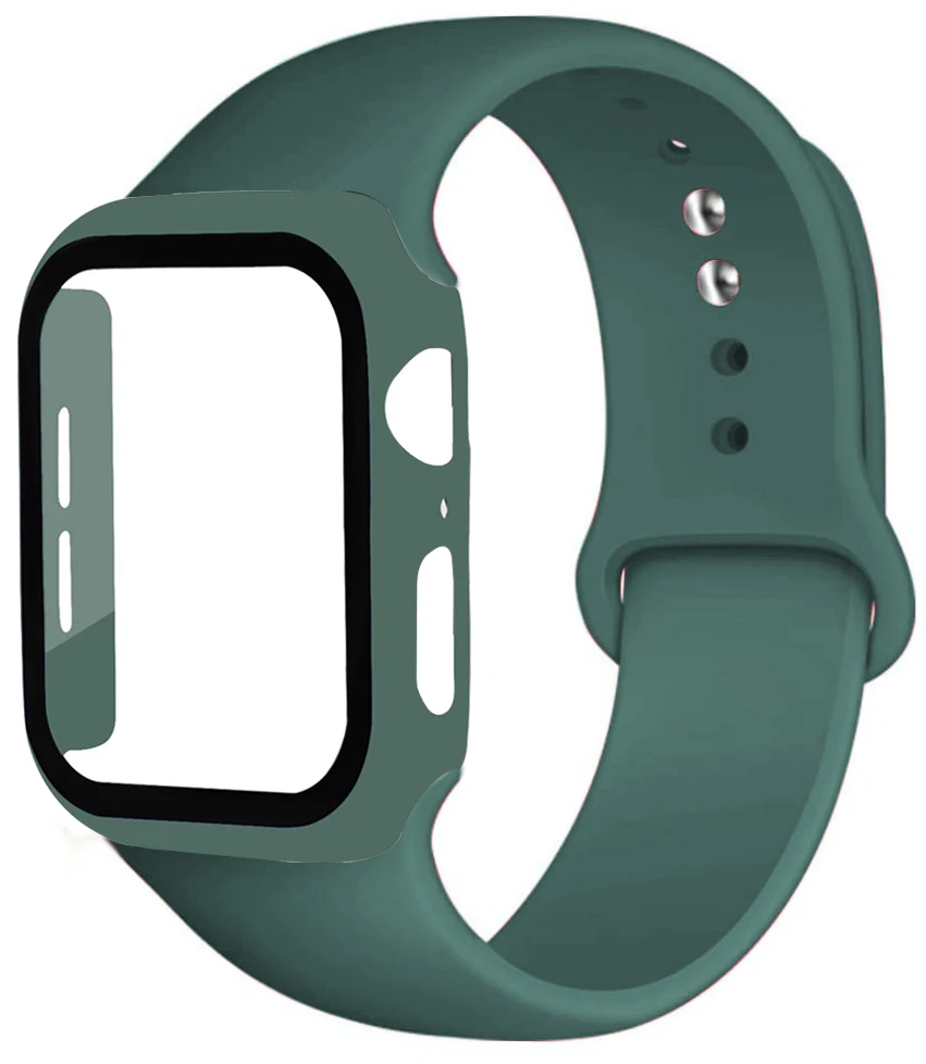 Glass+Band for Apple Watch strap 44mm 40mm 38mm 42mm Screen Protector+Case+belt silicone Bracelet correa iWatch serie s 6 5 4 3
Glass+Band for Apple Watch strap 44mm 40mm 38mm 42mm Screen Protector+Case+belt silicone Bracelet correa iWatch serie s 6 5 4 3