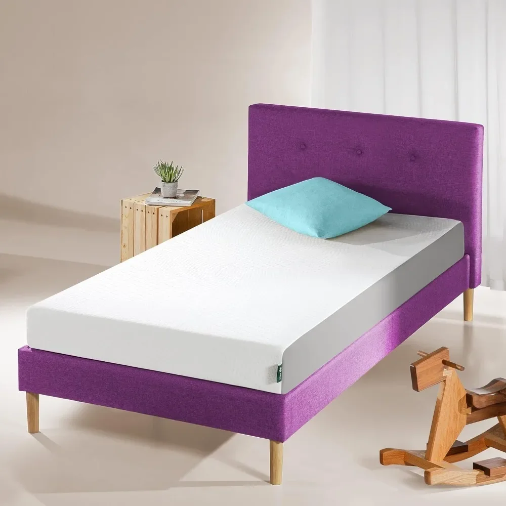 Twin Size Mattress Pressure Relief, Breathable High Density Foam 5 Inch Mattress Colchon
Twin Size Mattress Pressure Relief, Breathable High Density Foam 5 Inch Mattress Colchon