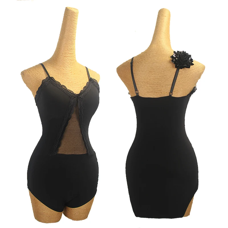 Latin Dance Modern Dancing Practice Clothes Black Sexy Skinny Lace Bodysuit Adult Samba Tango Professional Training Clothing
Latin Dance Modern Dancing Practice Clothes Black Sexy Skinny Lace Bodysuit Adult Samba Tango Professional Training Clothing