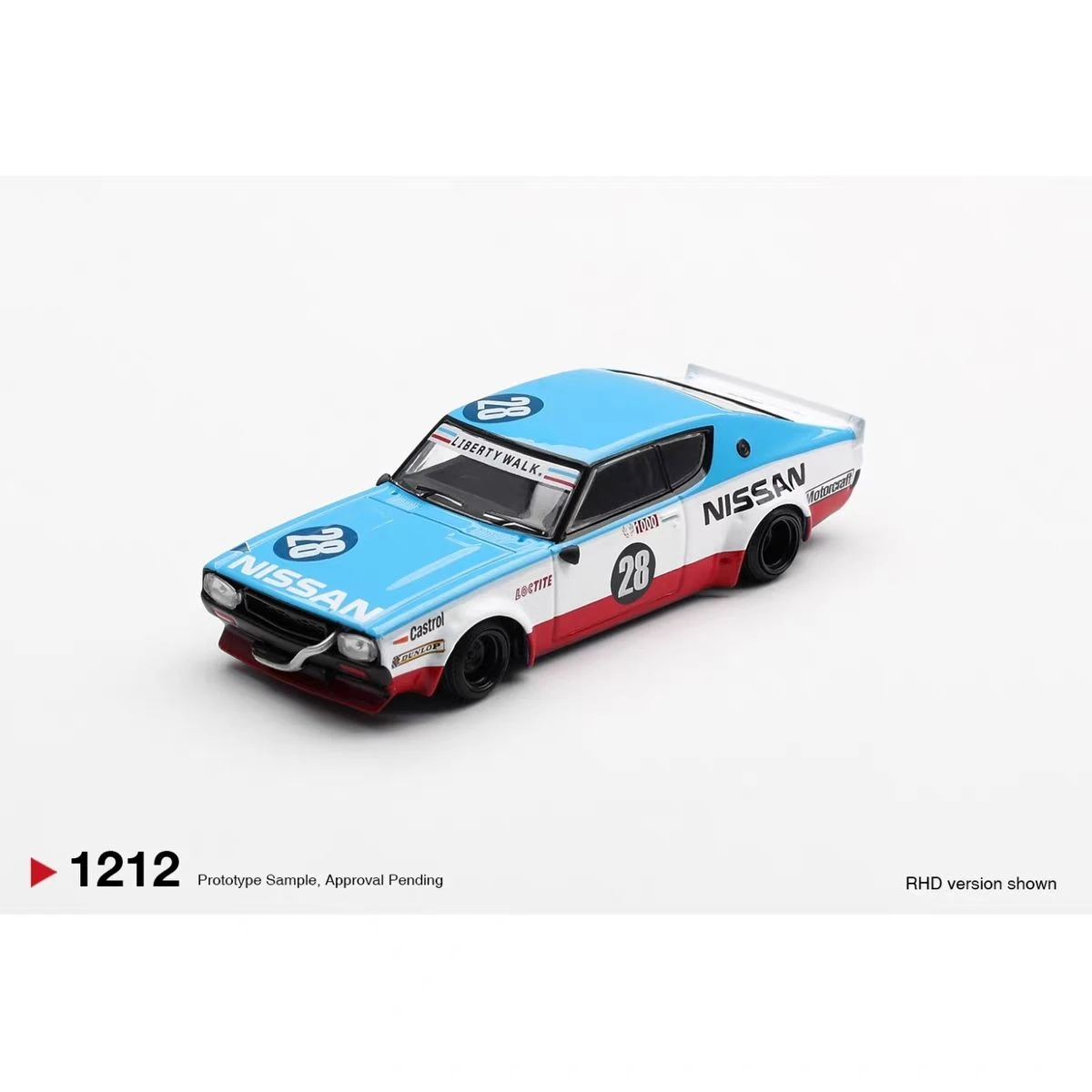 MINIGT 1:64 MGT01212-CH Nissan Skyline Kenmeri Liberty Walk Alloy Die-Cast Car Model Collection Gift
MINIGT 1:64 MGT01212-CH Nissan Skyline Kenmeri Liberty Walk Alloy Die-Cast Car Model Collection Gift
