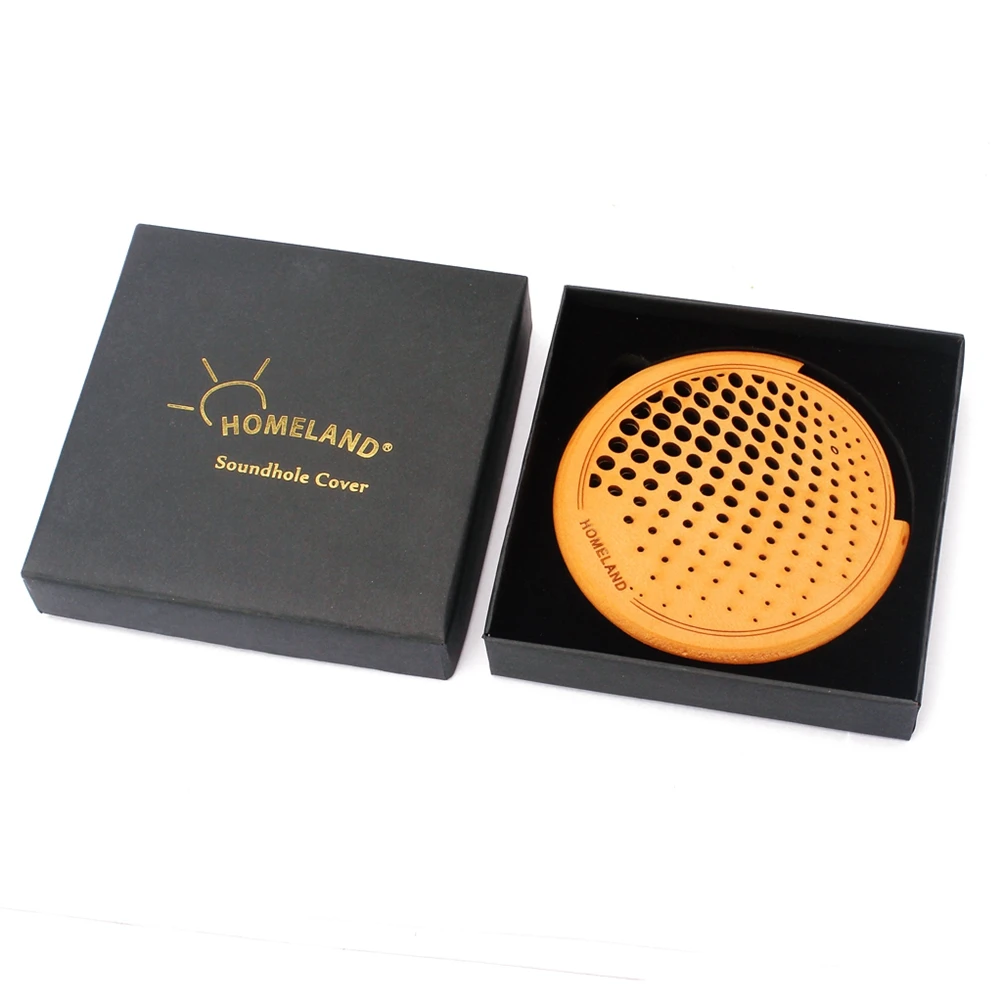 Guitar Wooden Soundhole Sound Hole Cover Block Feedback Buffer for 40 / 41 Inch EQ Acoustic Folk Guitar (Deep Yellow)
Guitar Wooden Soundhole Sound Hole Cover Block Feedback Buffer for 40 / 41 Inch EQ Acoustic Folk Guitar (Deep Yellow)