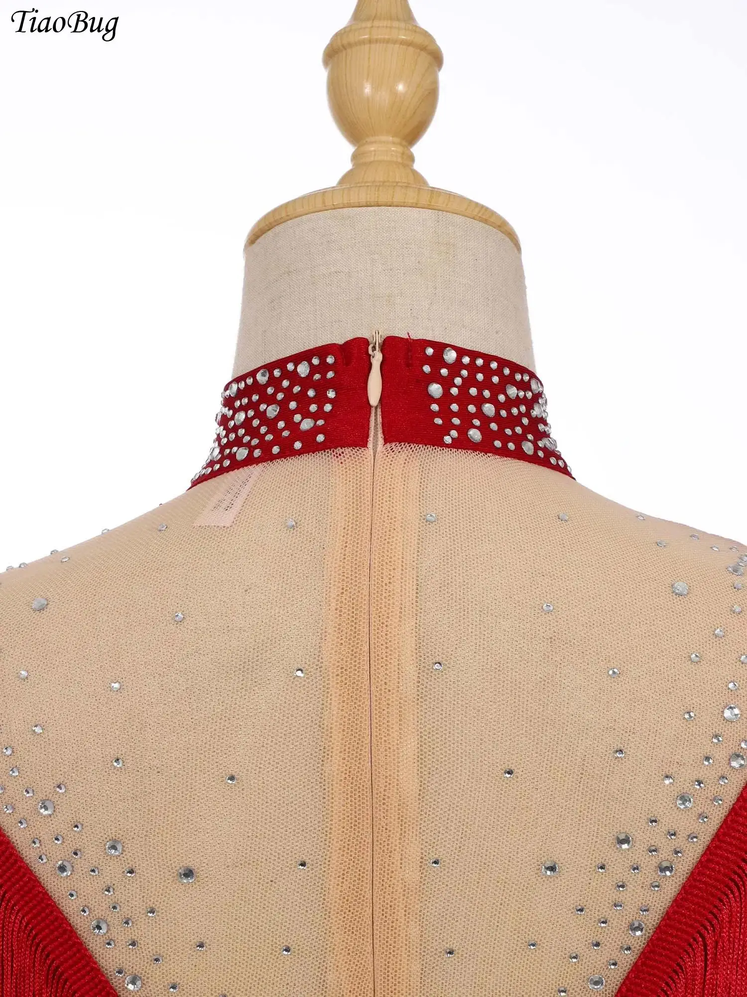 Girls Shiny Rhinestones Ballet Leotard Sleeveless Zipper Back Mesh Patchwork Tassel Skirted Bodysuit Gymnastics Dance Leotard
Girls Shiny Rhinestones Ballet Leotard Sleeveless Zipper Back Mesh Patchwork Tassel Skirted Bodysuit Gymnastics Dance Leotard