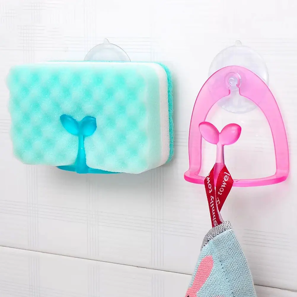 3pcs Suction Cup Storage Rack Kitchen Bathroom Sponge Holder Scouring Pad Drain Rack Pearlescent Plastic Smooth Surface
3pcs Suction Cup Storage Rack Kitchen Bathroom Sponge Holder Scouring Pad Drain Rack Pearlescent Plastic Smooth Surface