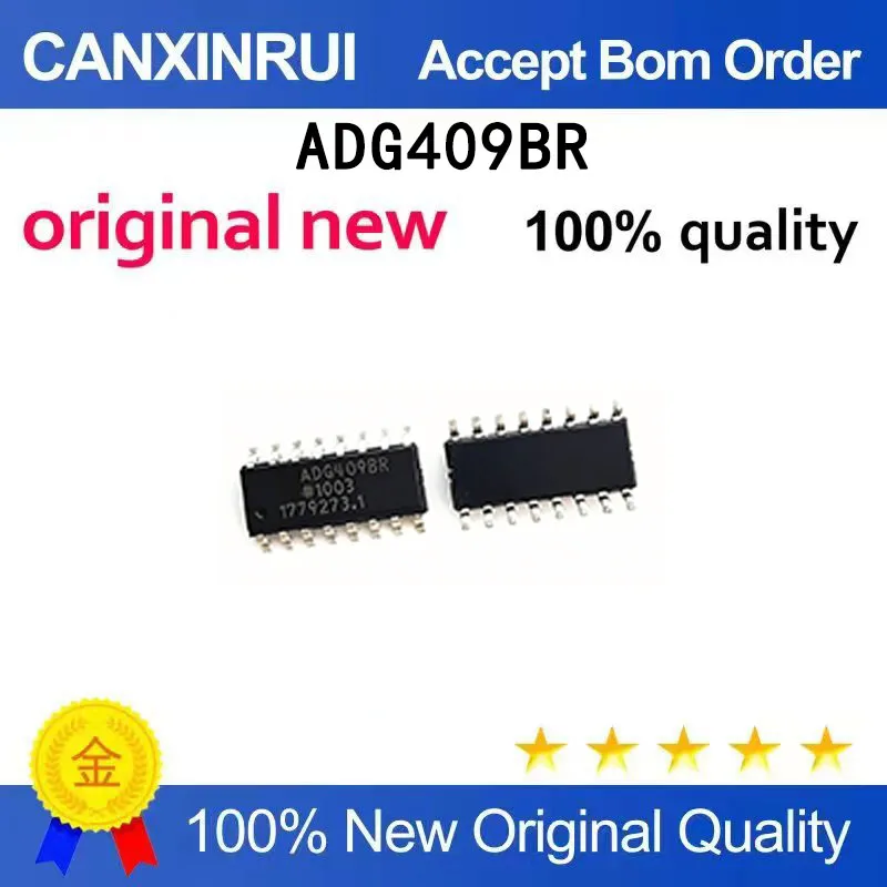 (5-100 pieces)Brand new original ADG409 ADG409BR ADG409BRZ SOP16 interface - analog switch chip
(5-100 pieces)Brand new original ADG409 ADG409BR ADG409BRZ SOP16 interface - analog switch chip
