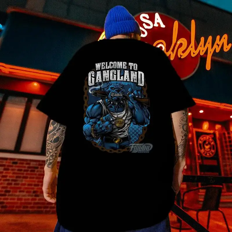 Hip Hop Men's Short Sleeve T-shirt American Style Oversized Dog Graphic Men's Tshirts Pullover Harajuku Y2K Clothes For Men Tops
Hip Hop Men's Short Sleeve T-shirt American Style Oversized Dog Graphic Men's Tshirts Pullover Harajuku Y2K Clothes For Men Tops