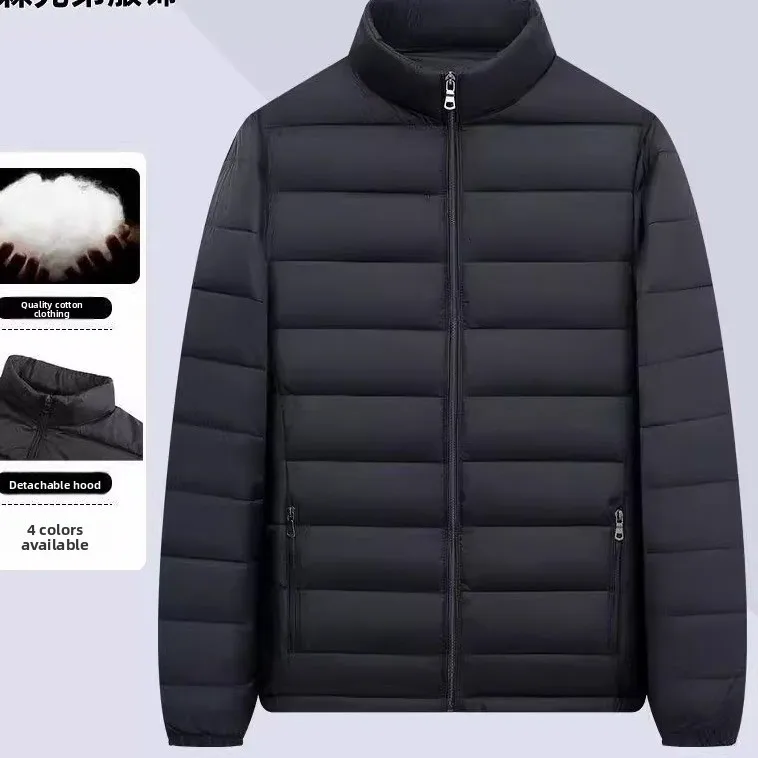 Ultra-Thin Men's down Cotton Jaet Lightweight Faionable plus Size Hooded Regular Length Thin Sle Base ular Youthwear
Ultra-Thin Men's down Cotton Jaet Lightweight Faionable plus Size Hooded Regular Length Thin Sle Base ular Youthwear
