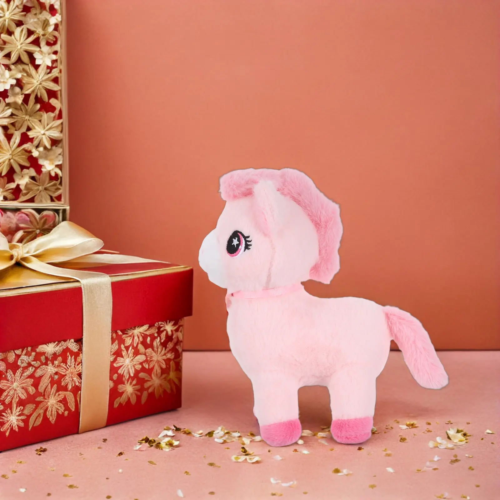 Soft Pink Horse Stuffed Animal Ideal for Bedtime Comfort Play Creative Home Decoration Chinese Zodiac Lucky Mascot New Year
Soft Pink Horse Stuffed Animal Ideal for Bedtime Comfort Play Creative Home Decoration Chinese Zodiac Lucky Mascot New Year
