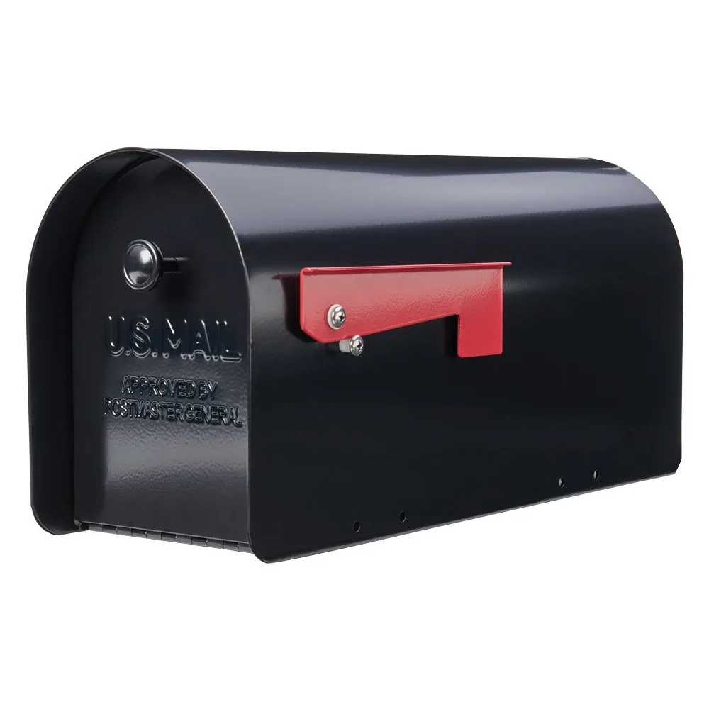 Tuff Body Large Capacity Galvanized Steel Black, Post-Mount Mailbox, TB1B0000, Customized
Tuff Body Large Capacity Galvanized Steel Black, Post-Mount Mailbox, TB1B0000, Customized