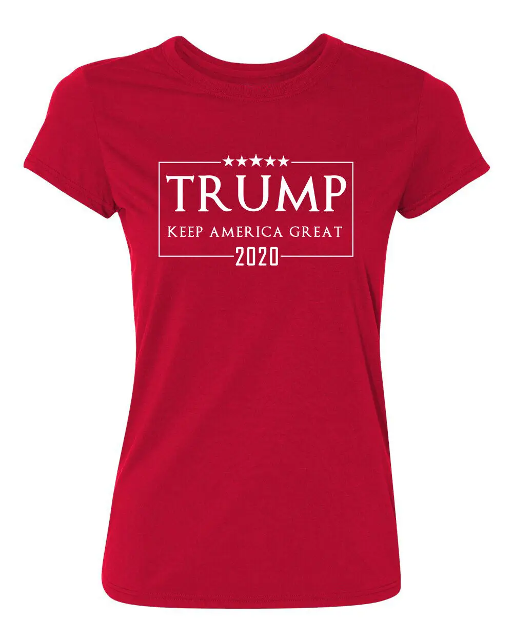 Женская футболка с изображением пяти звезд Трампа «Keep America Great 2020 выборов»
Женская футболка с изображением пяти звезд Трампа «Keep America Great 2020 выборов»