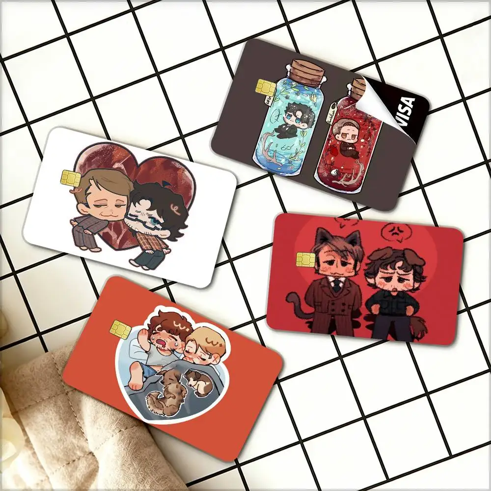 H-HannibalS and Will Chibi Waterproof Film Skin Cover Credit Card Stickers Debit Front Bank Bus Pass
H-HannibalS and Will Chibi Waterproof Film Skin Cover Credit Card Stickers Debit Front Bank Bus Pass