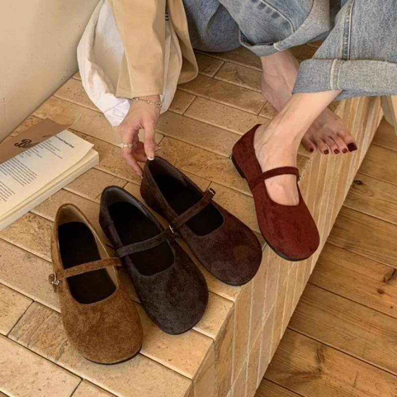 Autumn Design Women Cosy Mary Jane Shoes Concise Shallow Round Toe Shoes Ladies Comfort Soft Sole Flats Shoes
Autumn Design Women Cosy Mary Jane Shoes Concise Shallow Round Toe Shoes Ladies Comfort Soft Sole Flats Shoes