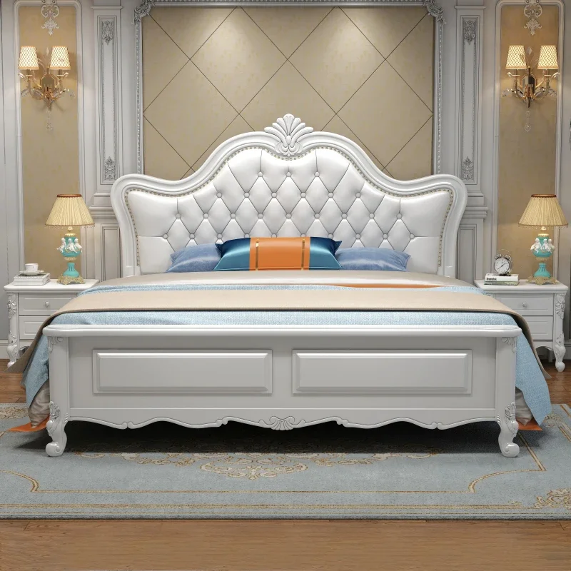 Minimalist Modern Bed Aesthetics European Wedding Confortable Small Family Bed Apartment High Quality Frame Muebles Furniture
Minimalist Modern Bed Aesthetics European Wedding Confortable Small Family Bed Apartment High Quality Frame Muebles Furniture