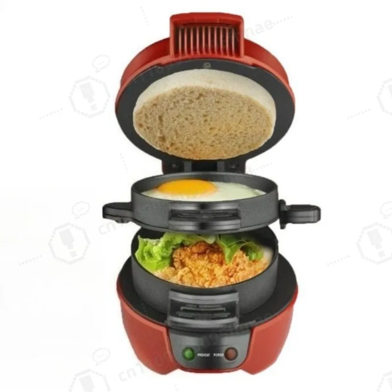 Multifunctional Breakfast Maker Burger Sandwich Machine Non-stick Grill for Frying Egg Steak
Multifunctional Breakfast Maker Burger Sandwich Machine Non-stick Grill for Frying Egg Steak