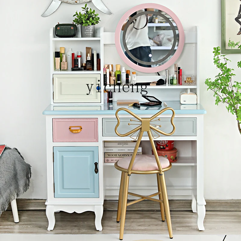LSL American Style Dressing Table with Storage Integrated Bedroom Modern Minimalist Small Apartment Extremely Minimalist
LSL American Style Dressing Table with Storage Integrated Bedroom Modern Minimalist Small Apartment Extremely Minimalist