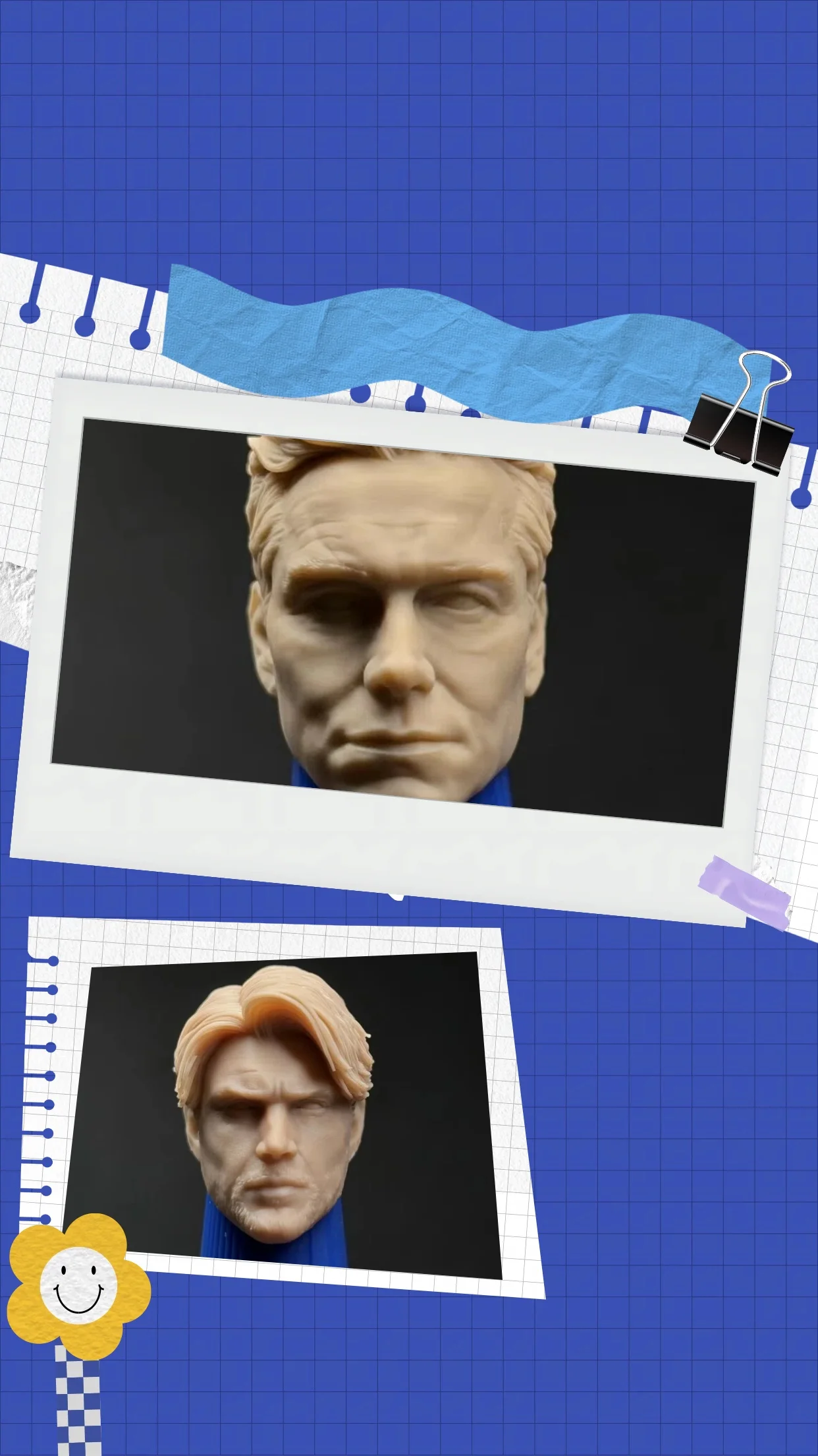 【30days Made】1/12 Scale Male Soldier Father-son Non-traditional Hero Unpainted Head Sculpt Fit 6''Action Figure For Fans DIY
【30days Made】1/12 Scale Male Soldier Father-son Non-traditional Hero Unpainted Head Sculpt Fit 6''Action Figure For Fans DIY