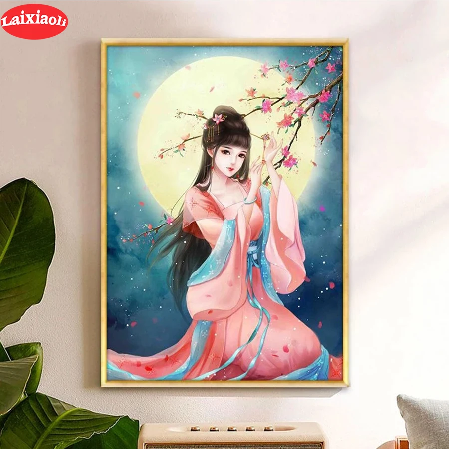 5D round Diamond Fantasy art, retro oriental beauty Embroidery Diamond Painting Full Square Mosaic Cross Stitch Handmade Gift
5D round Diamond Fantasy art, retro oriental beauty Embroidery Diamond Painting Full Square Mosaic Cross Stitch Handmade Gift