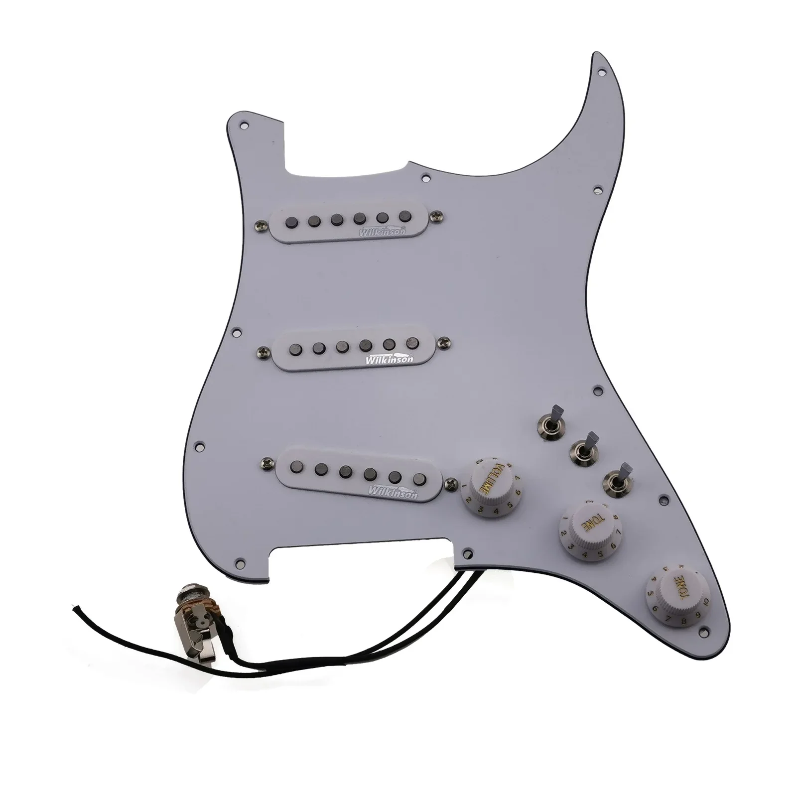 SSS Ainico 5 Single coil Pickups Multifunction loaded Prewired Pickguard Set For guitar electric guitar parts
SSS Ainico 5 Single coil Pickups Multifunction loaded Prewired Pickguard Set For guitar electric guitar parts