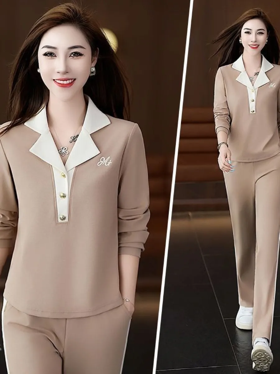 Slim Fit Sportswear Set for Women Spring Autumn Loose Comfortable Cotton Hoodie Outfit Fashionable Stylish Complete Set
Slim Fit Sportswear Set for Women Spring Autumn Loose Comfortable Cotton Hoodie Outfit Fashionable Stylish Complete Set