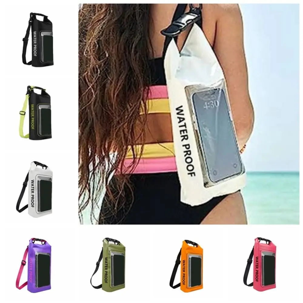 2L Swimming Waterproof Bag Phone Bag Dry Bag Swimming Storage Bag 2-In-1 Touchable Screen Mobile Phone Waterproof Bag Cell Phone
2L Swimming Waterproof Bag Phone Bag Dry Bag Swimming Storage Bag 2-In-1 Touchable Screen Mobile Phone Waterproof Bag Cell Phone