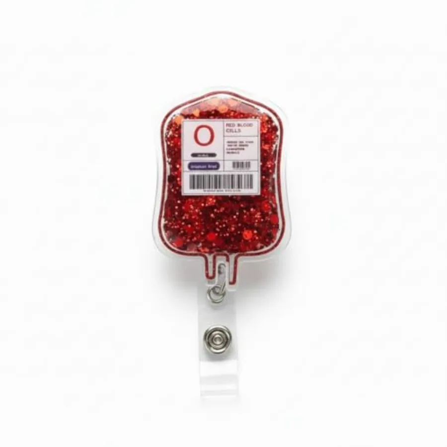 Funny Blood Type Badge Reel for Phlebotomist, Retractable ID Card Holder for Nurses, Doctors, Medical Assistants, Hospital Staf
Funny Blood Type Badge Reel for Phlebotomist, Retractable ID Card Holder for Nurses, Doctors, Medical Assistants, Hospital Staf
