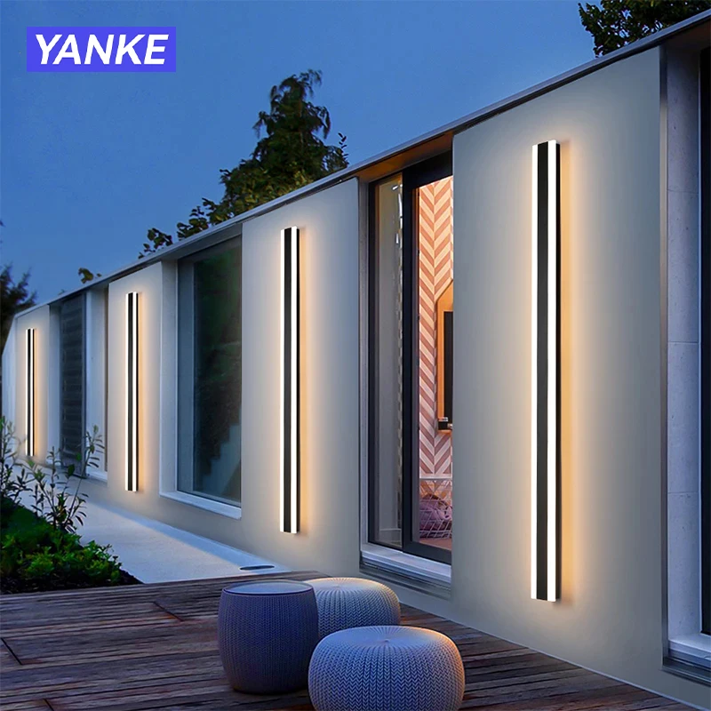 Outdoor Wall Light Modern Waterproof IP65 Porch Garden Wall Lamp Garage Front Door Decoration Fixtures Anti-water Wall Lighting
Outdoor Wall Light Modern Waterproof IP65 Porch Garden Wall Lamp Garage Front Door Decoration Fixtures Anti-water Wall Lighting