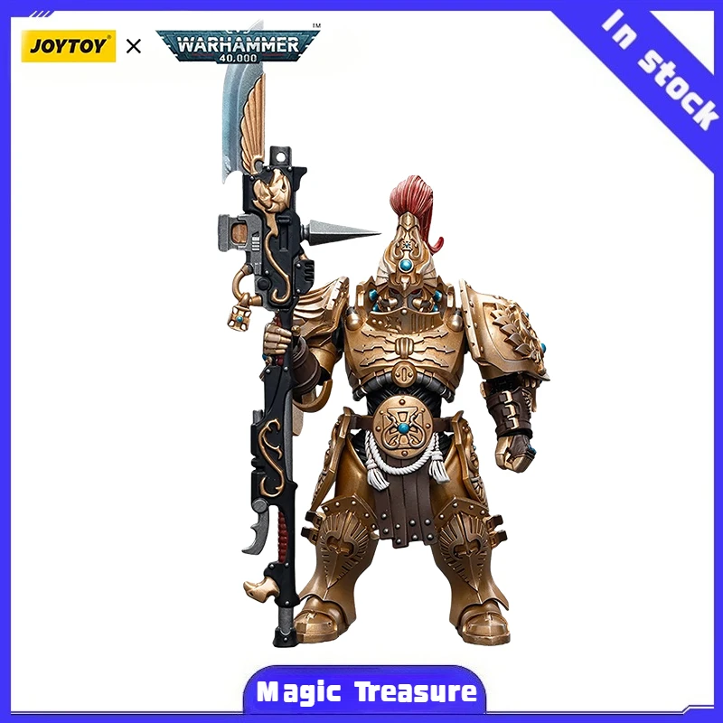 【MT】JOYTOY Warhammer 40K Adeptus Custodes Custodian Guard with Guardian Spear 1/18 Action Figure Model Toy
【MT】JOYTOY Warhammer 40K Adeptus Custodes Custodian Guard with Guardian Spear 1/18 Action Figure Model Toy
