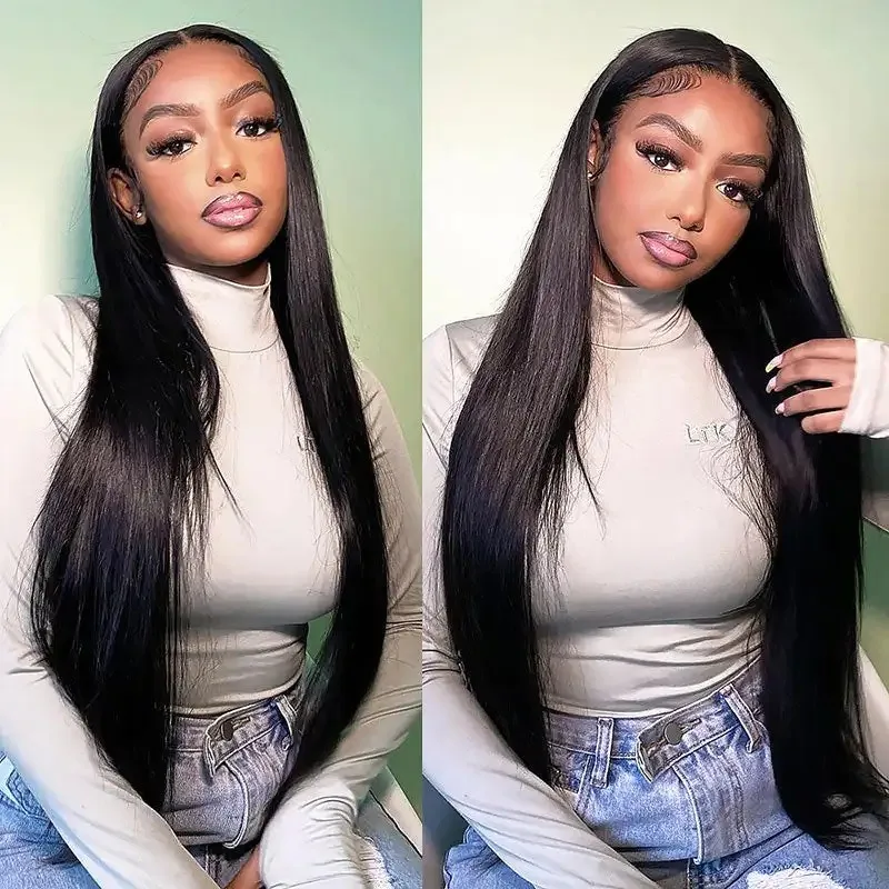 30 Inch Lace Front Wig PrePlucked 5x5 Glueless For Women 200 Density 13x6 HD Transparent Straight Lace Frontal Human Hair Wig
30 Inch Lace Front Wig PrePlucked 5x5 Glueless For Women 200 Density 13x6 HD Transparent Straight Lace Frontal Human Hair Wig
