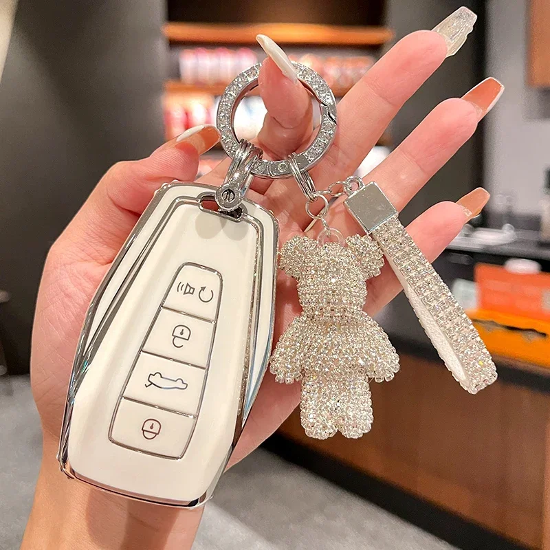 Soft TPU Car Remote Key Case Cover Shell for Geely Coolray 2024 X6 Emgrand Global Hawk GX7 Car Key Fob Protector Keychain
Soft TPU Car Remote Key Case Cover Shell for Geely Coolray 2024 X6 Emgrand Global Hawk GX7 Car Key Fob Protector Keychain