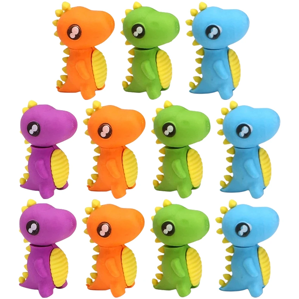 48pcs Dinosaur Erasers Mini Kawaii Stationery Cute Tiny Animals Novelty Kids Small Shape Classroom Bulk Rubber
48pcs Dinosaur Erasers Mini Kawaii Stationery Cute Tiny Animals Novelty Kids Small Shape Classroom Bulk Rubber