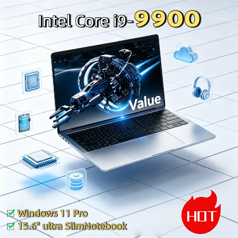 Windows 11 HOT 15.6 Inch Ultra Slim Laptop 32GB 2TB Intel Core i9 9900 1920x1080 HD Gaming PC Gamer Office Pro
Windows 11 HOT 15.6 Inch Ultra Slim Laptop 32GB 2TB Intel Core i9 9900 1920x1080 HD Gaming PC Gamer Office Pro