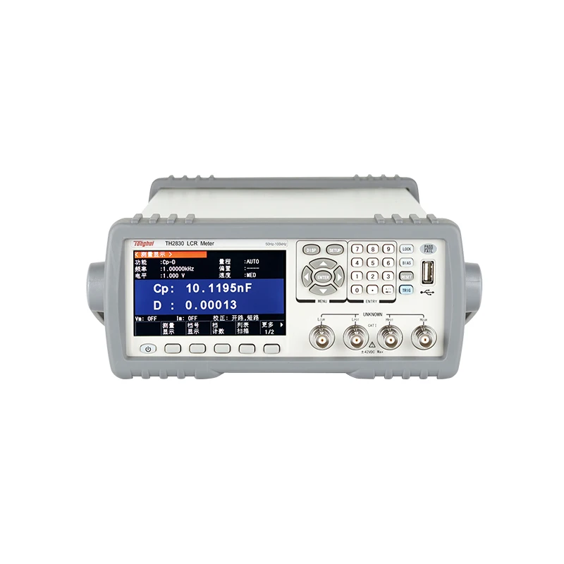 Tonghui TH2830 TH2832 ESR Meter Component Test Instrument Digital LCR Meter
Tonghui TH2830 TH2832 ESR Meter Component Test Instrument Digital LCR Meter