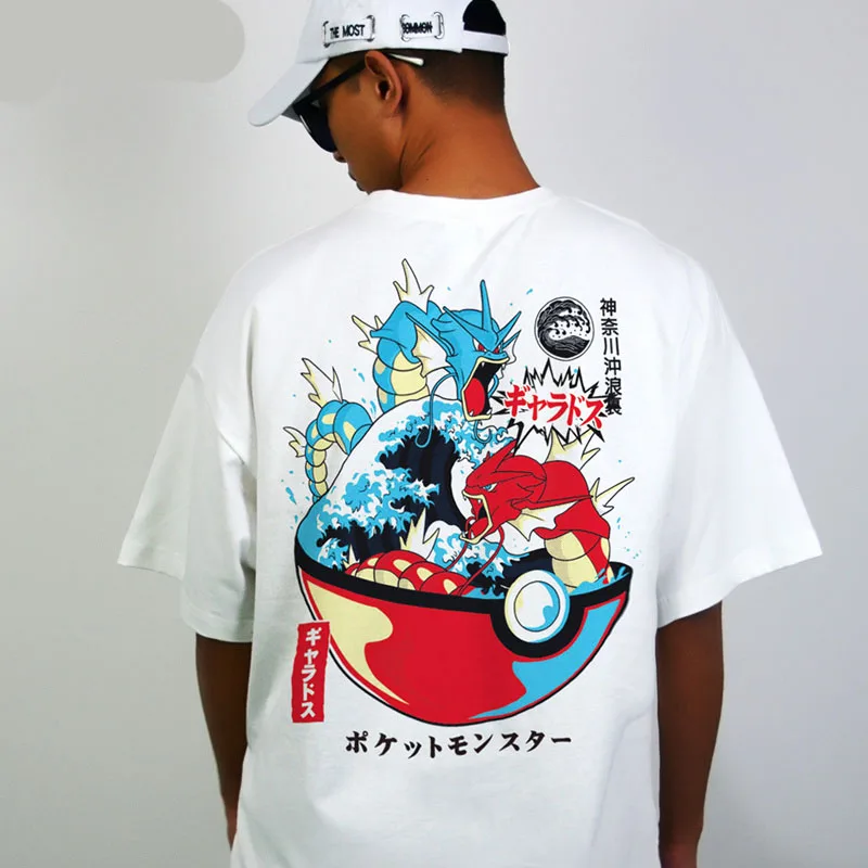 Japanese Magic Baby Pokemon Burst Cyprinus Dragon Two Yuan Round Neck Short Sleeve Cotton T-shirt Summer Wear Men and Women
Japanese Magic Baby Pokemon Burst Cyprinus Dragon Two Yuan Round Neck Short Sleeve Cotton T-shirt Summer Wear Men and Women
