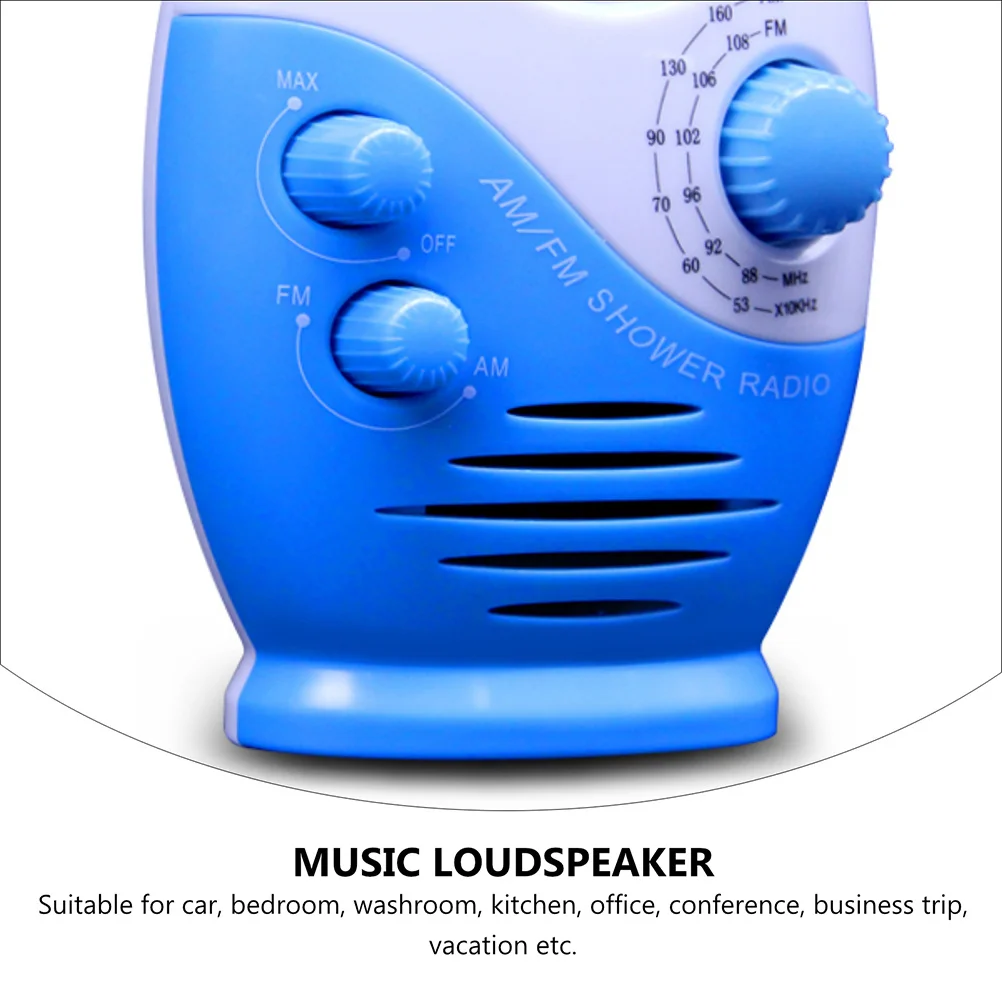 1Pcs Waterproof Shower Radio Mini Portable Am Fm Washroom Kitchen Car Practical Durable ABS Hanging Hole Mini Waterproof Radio
1Pcs Waterproof Shower Radio Mini Portable Am Fm Washroom Kitchen Car Practical Durable ABS Hanging Hole Mini Waterproof Radio