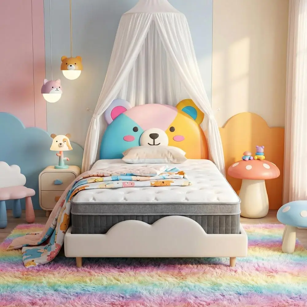 14 Inch Dual Layer Mattress with Cooling Gel and Medium Firm Support, Conforming to CR 1633 Standards
14 Inch Dual Layer Mattress with Cooling Gel and Medium Firm Support, Conforming to CR 1633 Standards