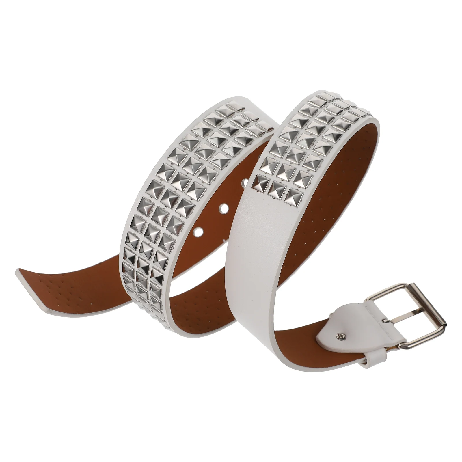 Metal Rivet Belt Fashion Chain Punk Accessory Jewelry Decor Goth Adjustable Waistband Comfortable Wear Curved Design Non Hurt
Metal Rivet Belt Fashion Chain Punk Accessory Jewelry Decor Goth Adjustable Waistband Comfortable Wear Curved Design Non Hurt