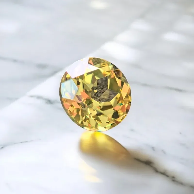 Top Lab Grown Sapphire Round Shape Yellow Color VVS1 DIY Charms Jewelry Making Materials With Certificate Factory Wholesale Pric
Top Lab Grown Sapphire Round Shape Yellow Color VVS1 DIY Charms Jewelry Making Materials With Certificate Factory Wholesale Pric