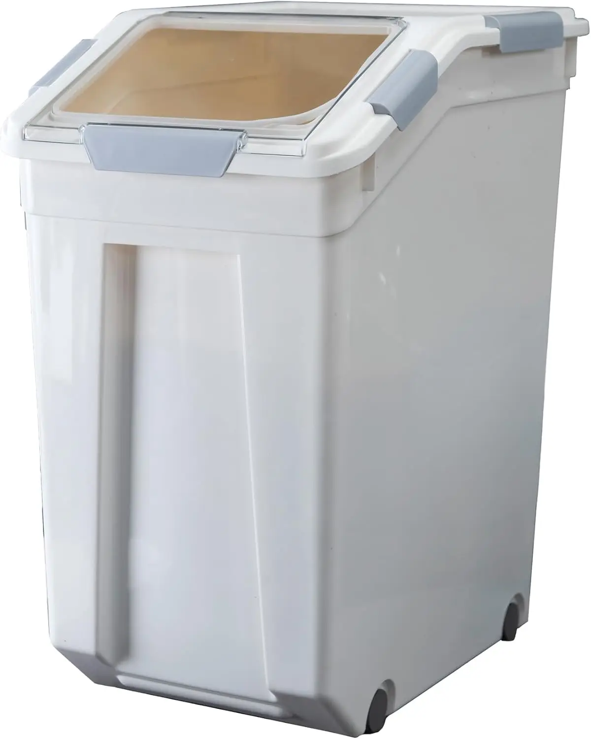 33 Liter / 50 lbs Rice Storage Container with Measuring Cup, BPA Free, Airtight Seal, for Rice, Grain, Pet Food, Flour
33 Liter / 50 lbs Rice Storage Container with Measuring Cup, BPA Free, Airtight Seal, for Rice, Grain, Pet Food, Flour