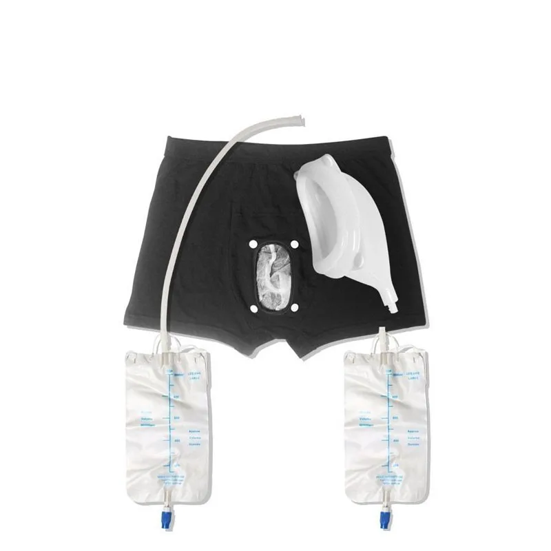 Wearable Silicone Men Walking Urine Bag Underpants Incontinence Elderly Male Underpants Kit Leak proof Reusable 1set
Wearable Silicone Men Walking Urine Bag Underpants Incontinence Elderly Male Underpants Kit Leak proof Reusable 1set