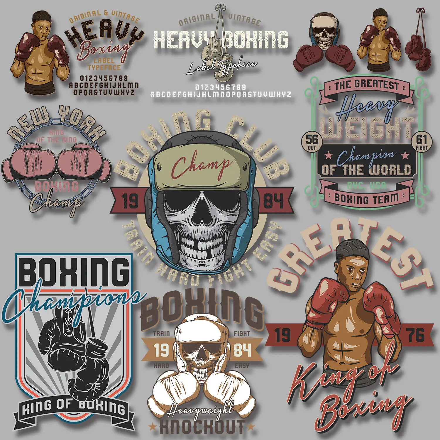Heavy Boxing Champion Thermoadhesive Patches Iron-on Clothes for Men Firm and Fadeless Stickers DIY Appliques
Heavy Boxing Champion Thermoadhesive Patches Iron-on Clothes for Men Firm and Fadeless Stickers DIY Appliques