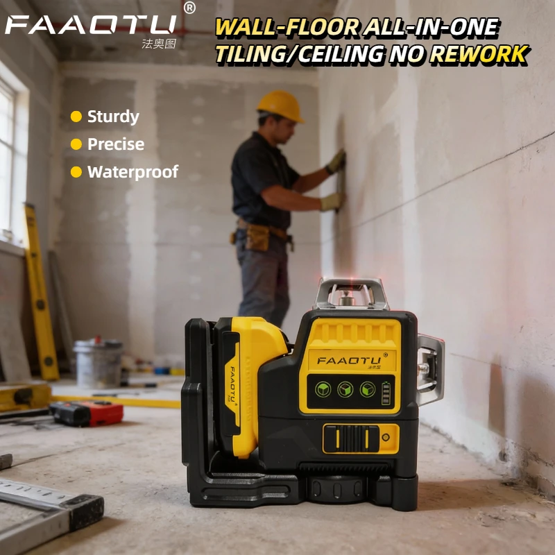 FAAOTU Cross Line Laser Level, Same Accuracy as DW, Construction Use Suitable for DW battery
FAAOTU Cross Line Laser Level, Same Accuracy as DW, Construction Use Suitable for DW battery