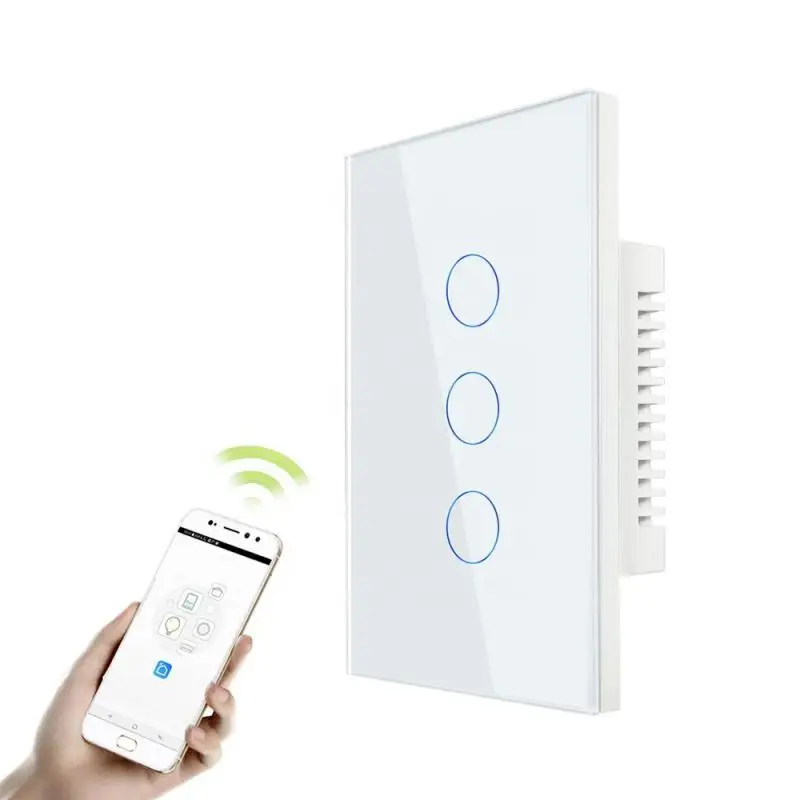 EWelink Wifi Smart Switch 1\2\3\4-way Touch Wall Light Switch Panel Single Zero Fire Universal Model Supports Alexa App Control
EWelink Wifi Smart Switch 1\2\3\4-way Touch Wall Light Switch Panel Single Zero Fire Universal Model Supports Alexa App Control