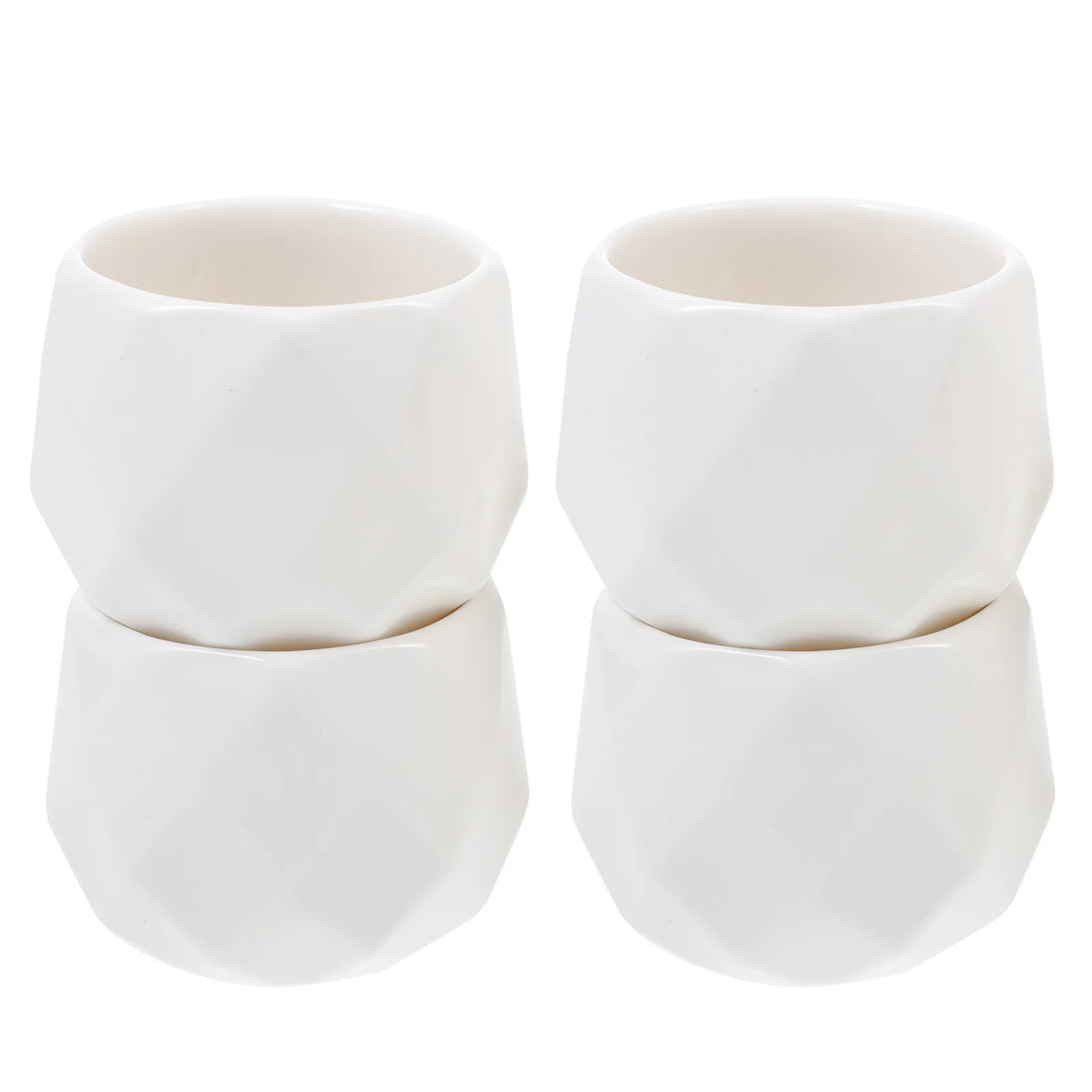 4Pcs Creative Ceramic Flowerpots Stylish Shape Plant Containers for Home Garden Bonsai and Desktop Plant Display Decor
4Pcs Creative Ceramic Flowerpots Stylish Shape Plant Containers for Home Garden Bonsai and Desktop Plant Display Decor