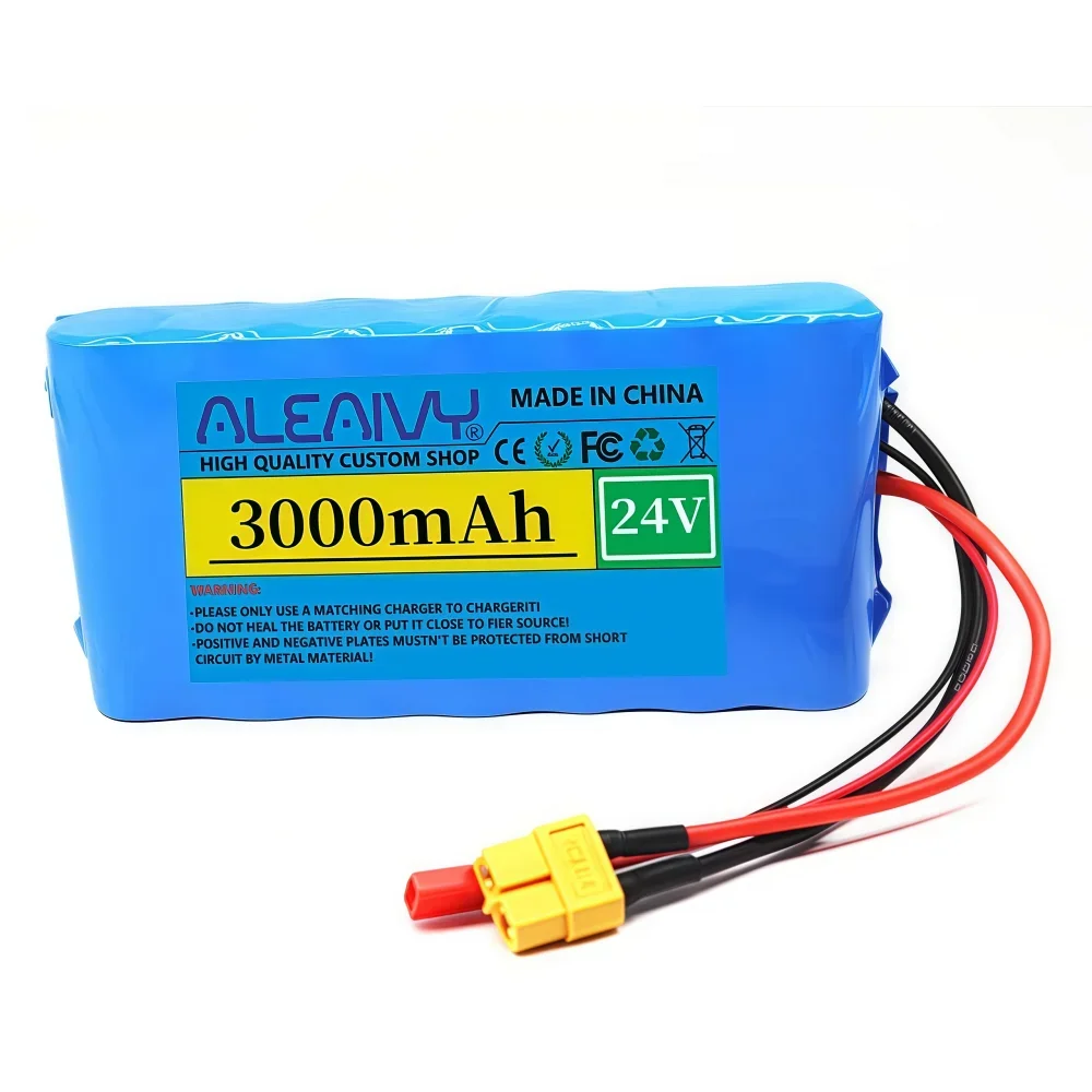 Rechargeable 24V 3000mAh 18650 7S1P Battery Pack with BMS Protection, Suitable for Small Electric Vehicles and Speakers
Rechargeable 24V 3000mAh 18650 7S1P Battery Pack with BMS Protection, Suitable for Small Electric Vehicles and Speakers