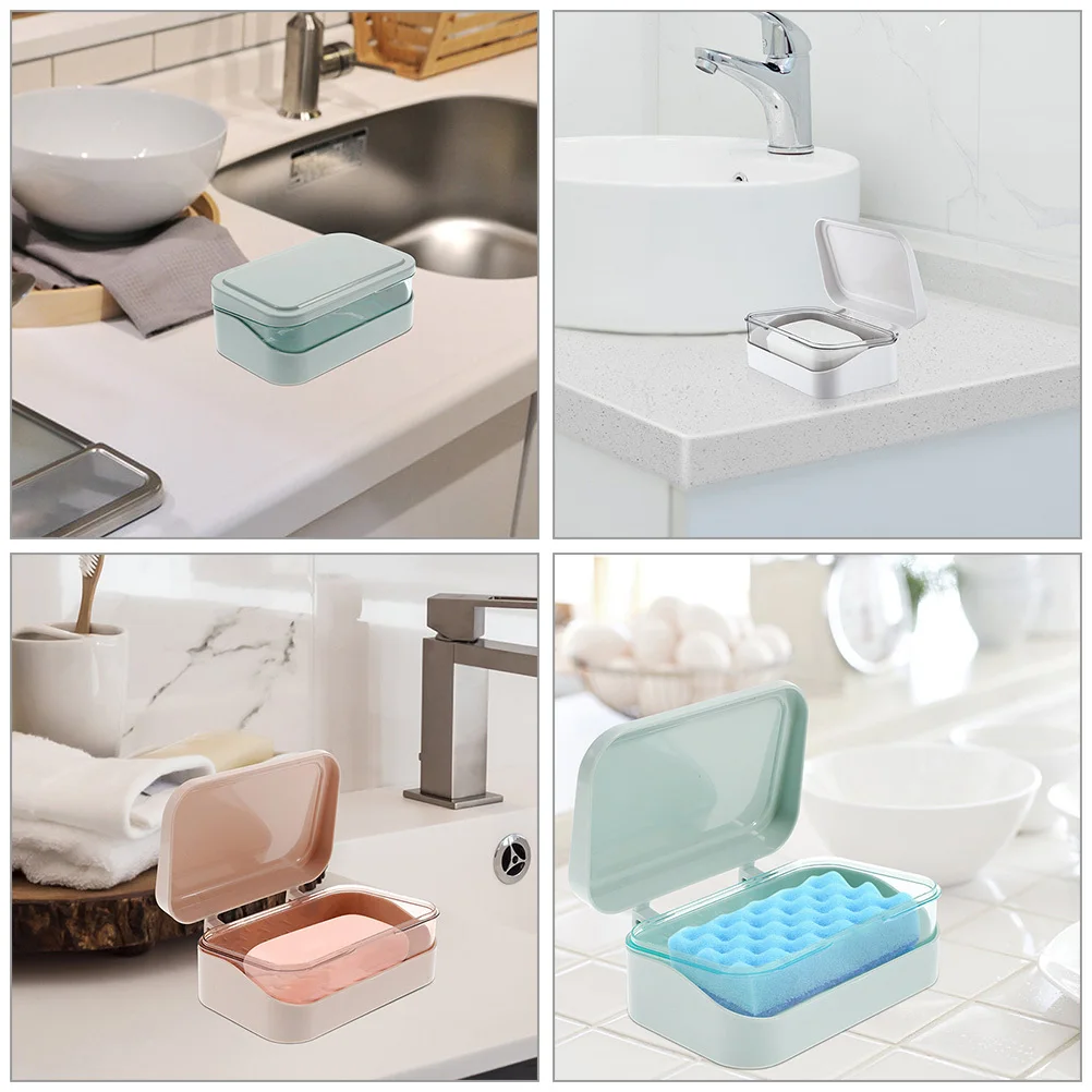 3Pcs Soap Box ABS Material Portable Travel Soap Holder Waterproof Storage Container for Bathroom Shower Home Use
3Pcs Soap Box ABS Material Portable Travel Soap Holder Waterproof Storage Container for Bathroom Shower Home Use