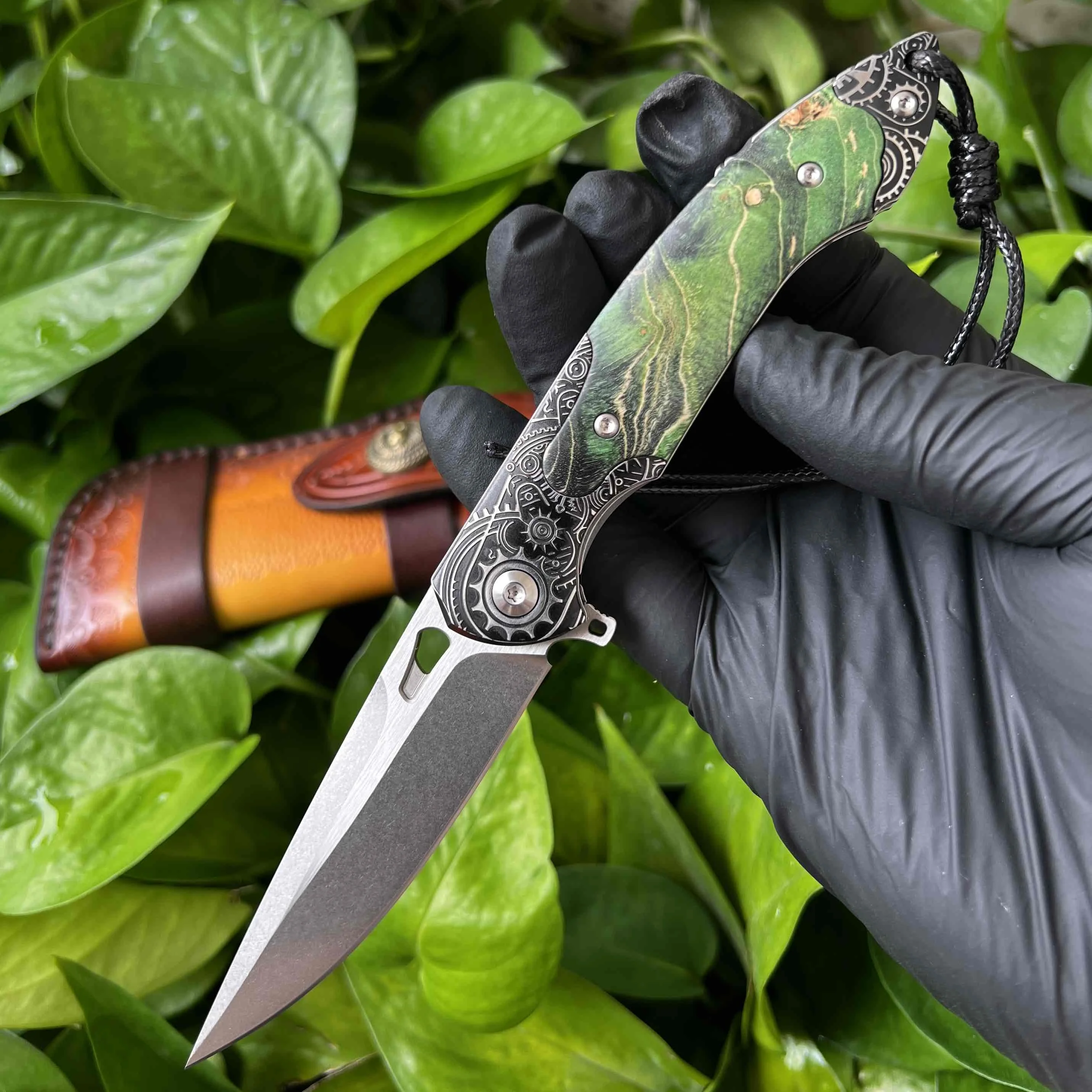 High quality and high hardness M390 steel folding knife men's EDC pocket knife hunting adventure knife survival fishing knife
High quality and high hardness M390 steel folding knife men's EDC pocket knife hunting adventure knife survival fishing knife