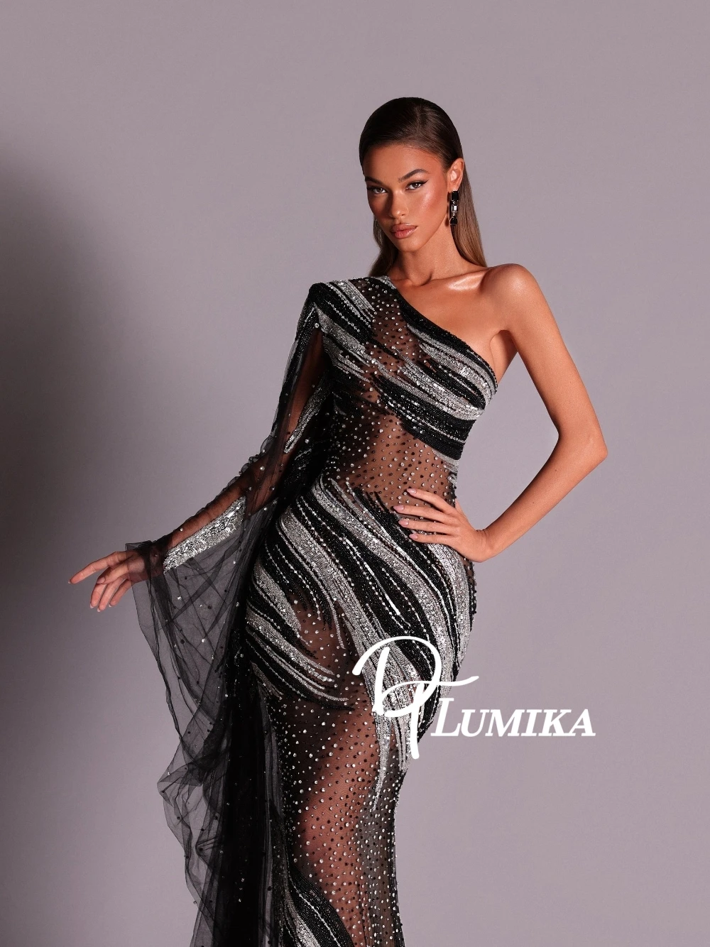 Уникальное прозрачное сетчатое вечернее платье на одно плечо, черное, серебряное, расшитое бисером, иллюзионное вечернее платье русалки для выпускного вечера и гала-вечеринок по индивидуальному заказу
Уникальное прозрачное сетчатое вечернее платье на одно плечо, черное, серебряное, расшитое бисером, иллюзионное вечернее платье русалки для выпускного вечера и гала-вечеринок по индивидуальному заказу