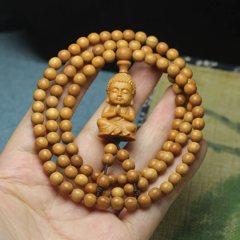 Indonesian Sandalwood 6mm Small Pendant, Buddha Charm with Fragrant Scent, Unisex Bracelet
Indonesian Sandalwood 6mm Small Pendant, Buddha Charm with Fragrant Scent, Unisex Bracelet