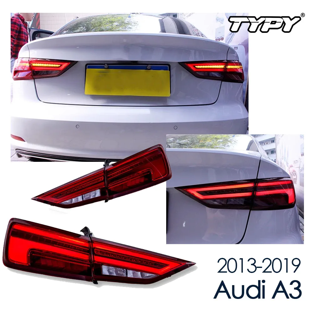 Car Styling Lights For Audi A3 Tail Lights 2013-2019 DRL Sequential Turn Signals Reversing Lights Auto Parts
Car Styling Lights For Audi A3 Tail Lights 2013-2019 DRL Sequential Turn Signals Reversing Lights Auto Parts