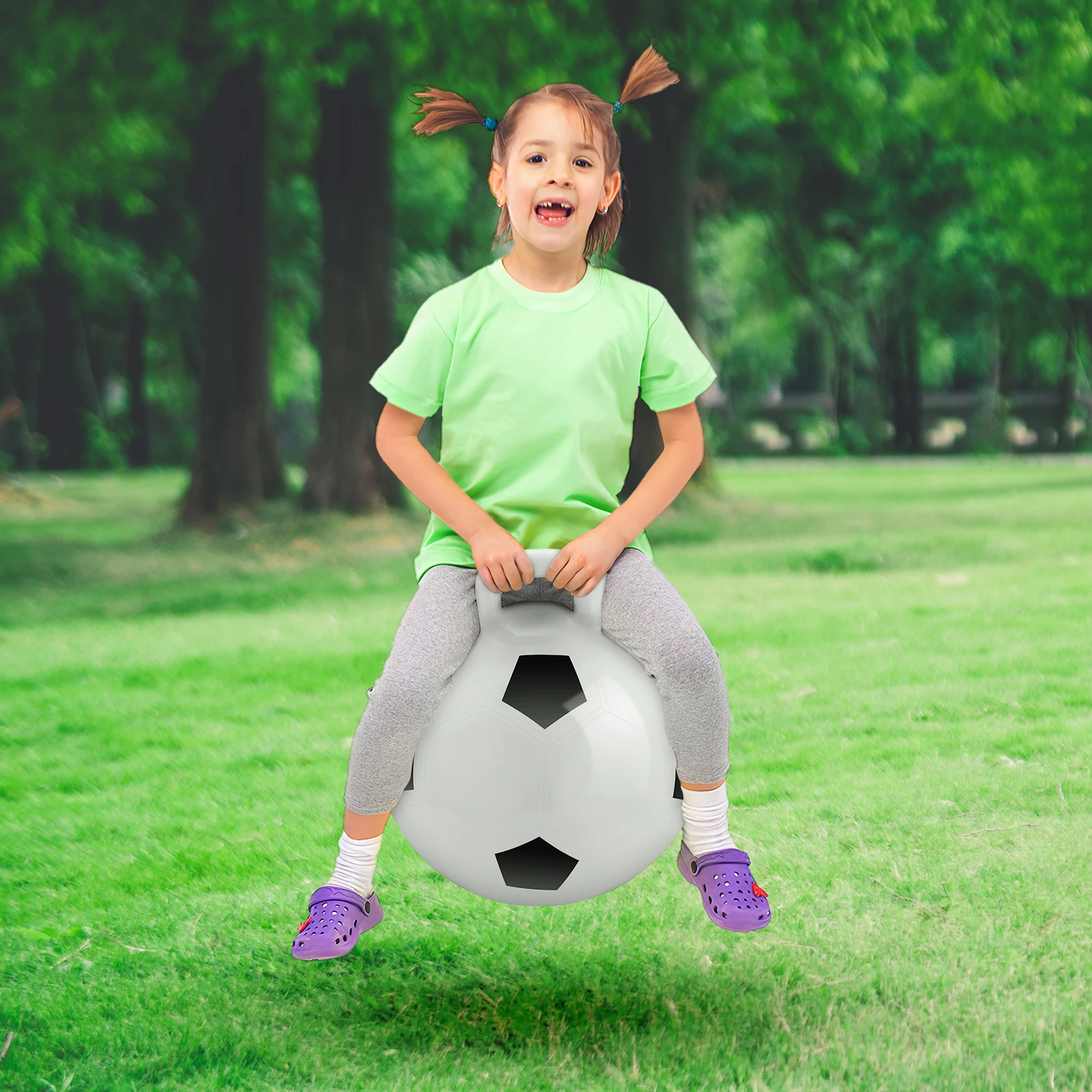 Jumping Balls Thicken Bouncing Ball Kids Bouncy Ball Toy Inflatable PVC Handle Fitness Entertainment Outdoor
Jumping Balls Thicken Bouncing Ball Kids Bouncy Ball Toy Inflatable PVC Handle Fitness Entertainment Outdoor