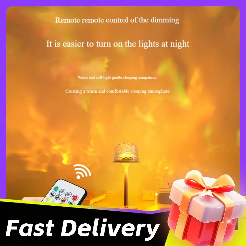 16 Colors Atmosphere Desk Lamp Ocean Wave Projector Lamp Water Ripple Lamp with Remote Control Night Light Cute Room Decor
16 Colors Atmosphere Desk Lamp Ocean Wave Projector Lamp Water Ripple Lamp with Remote Control Night Light Cute Room Decor